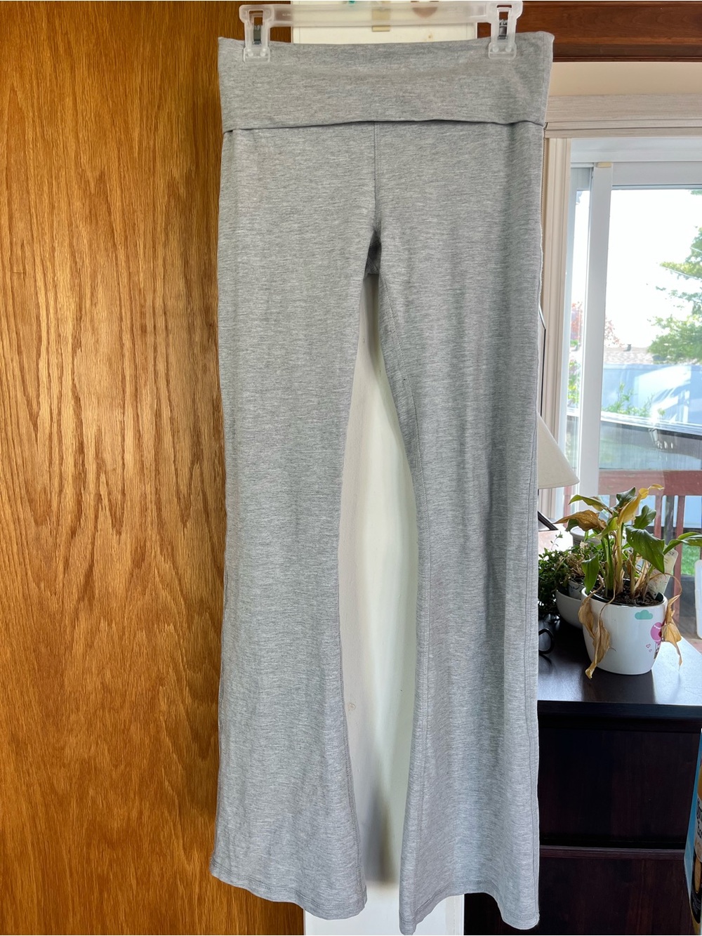 Forever 21 Light Gray Seam Detail Top